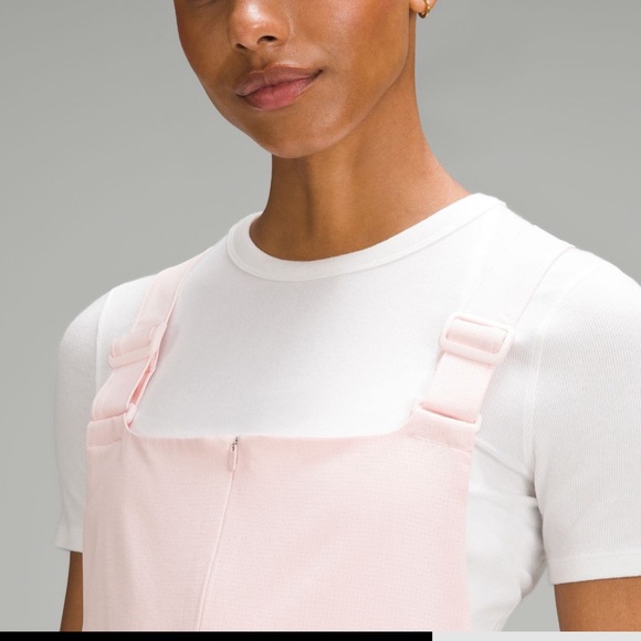 Lululemon | Size 8 WovenAir Overalls *Strawberry Milkshake - Picture 5 of 9